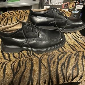 Rare Vintage Square Toe Leather Dress Shoes